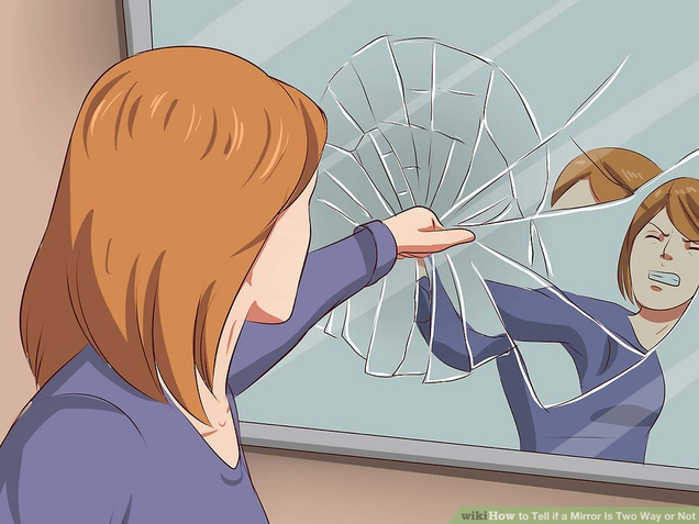 “Crikey, thought I suppressed that part of myself. Be gone, demon!”